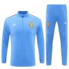 Argentina Børn Trænings Sweatshirt Dragt 2023-24 Blå Kvart-Zip Argentina Børn Trænings Sweatshirt Dragt 2023-24 Blå Kvart-Zip